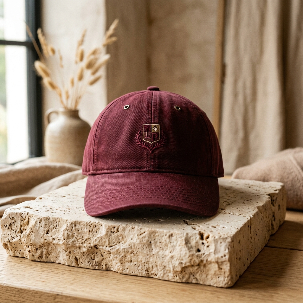 Monogram Cap Gallura Red
