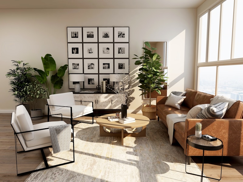 Interior luxury lounge